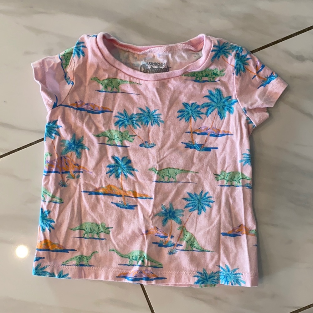 Pink Dinosaur Tee